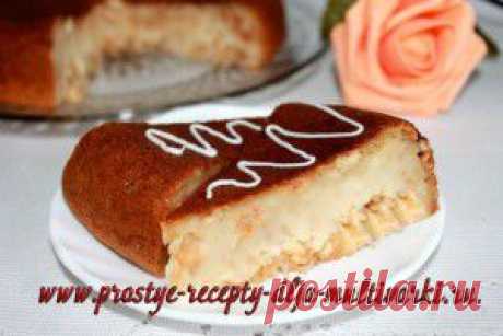Запеканка из творожной массы в мультиварке