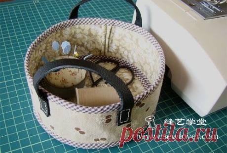 Корзинка для рукодельных мелочей