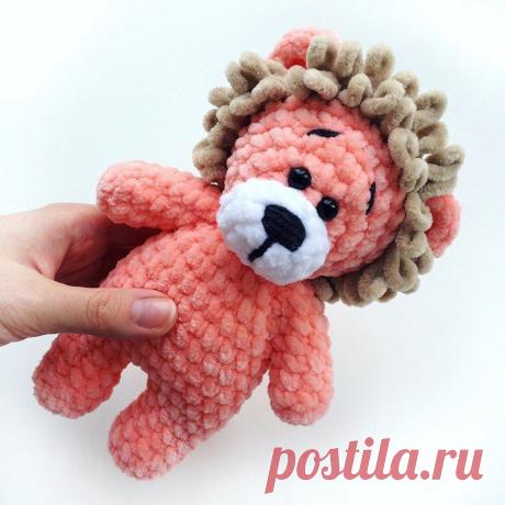 Львенок амигуруми схема крючком | AmiguRoom