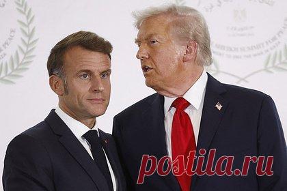 Макрон и Трамп обсудили Украину