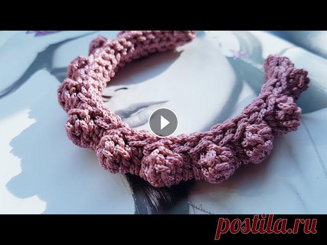 Вяжем жгут крючком 