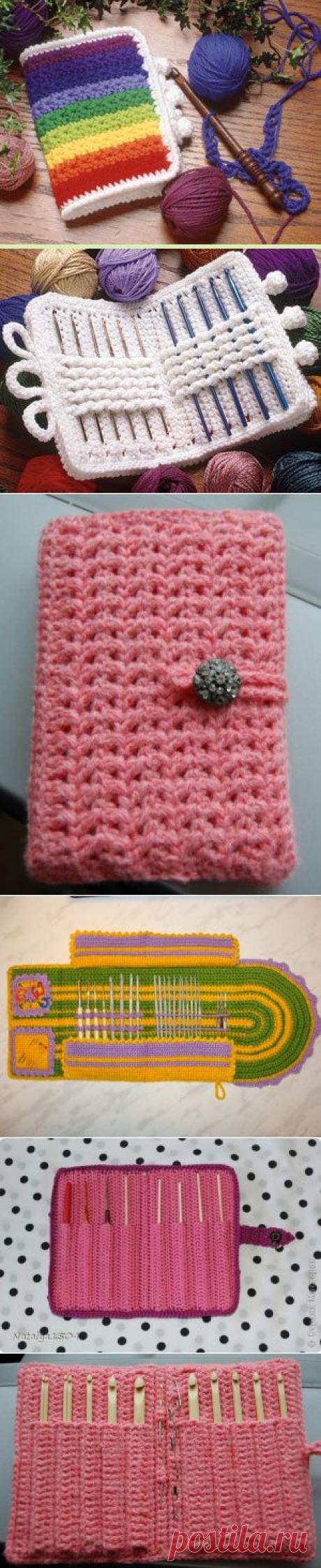 Органайзеры для инструментов вязальщицы. Идеи. / Вязание крючком / Вязаные крючком аксессуары