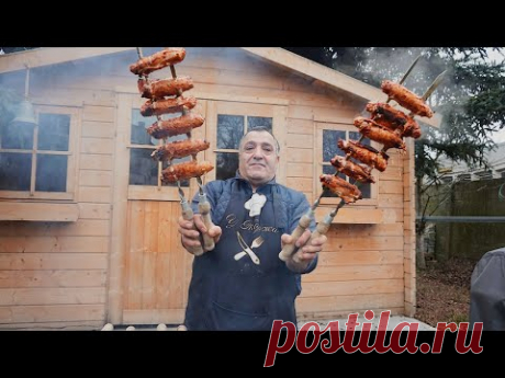 Необычный рецепт приготовления барбекю (шашлыка) на мангале. Рецепт от Жоржа