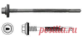 Саморез   Саморез  'HARPOON' HSP-R  5,5/6,3x240