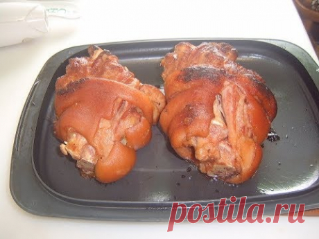 Свиная рулька в пиве