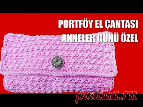 PÖRTFÖY EL ÇANTASI YAPILIŞI - ANNELER GÜNÜ ÖZEL