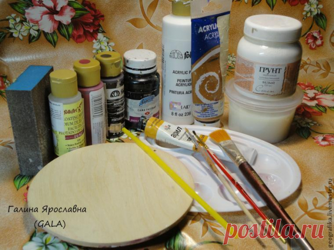 Мастер-класс по имитации мрамора - Ярмарка Мастеров - ручная работа, handmade