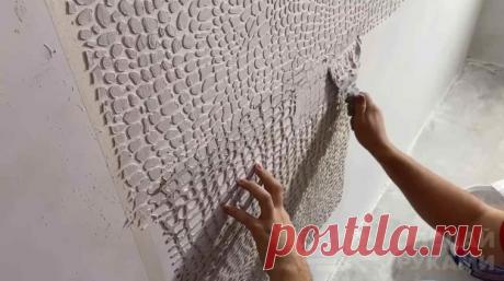 Три способа как сделать крокодиловую кожу на стене - Самоделкино - медиаплатформа МирТесен