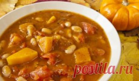 Картофена яхния с боб и тиква - Рецепти - Parvomai.NET