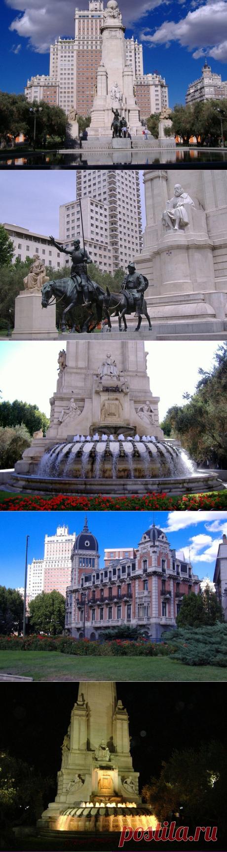 Достопримечательности Мадрида. Площадь Испании (Plaza de España).