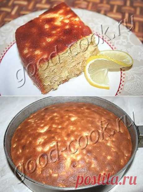 Хорошая кухня - пирог лимонно-медовый. Кулинарная книга рецептов. Салаты, выпечка.