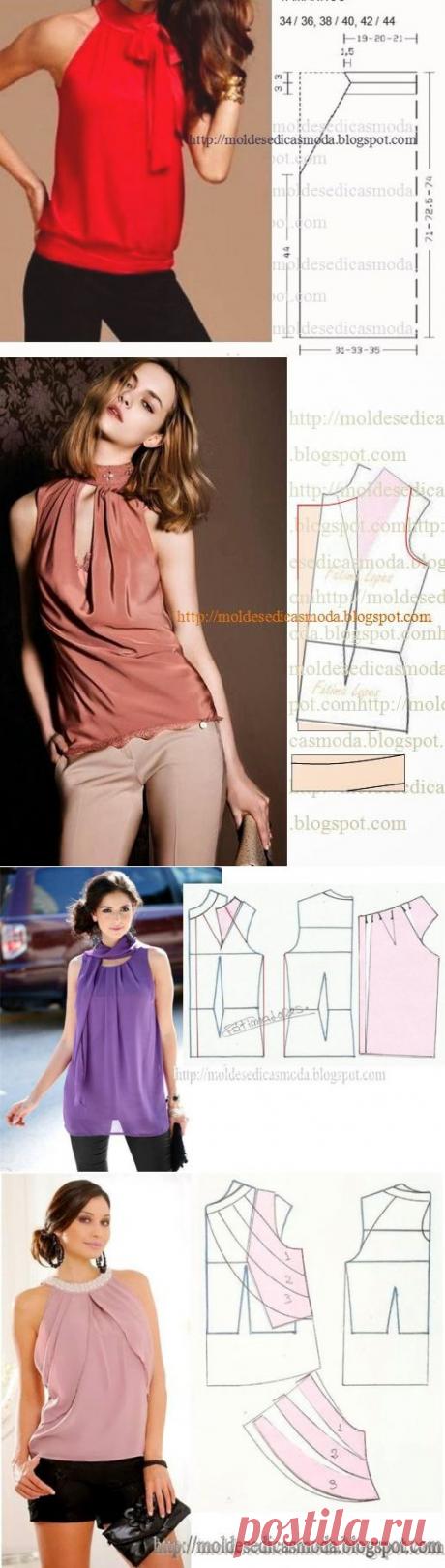 Моделирование женских блузок.
