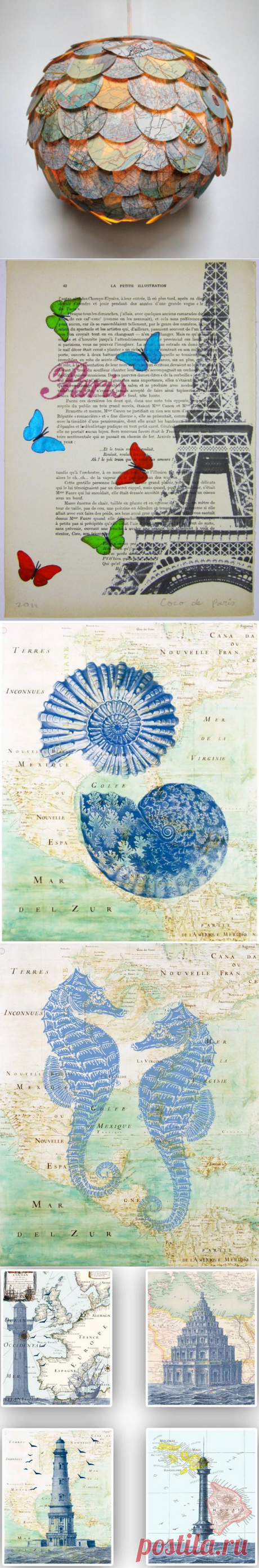 Интересные и оригинальные ИДЕИ ДЛЯ ТВОРЧЕСТВА: ГАЗЕТЫ И ЖУРНАЛЫ В ИНТЕРЬЕРЕ