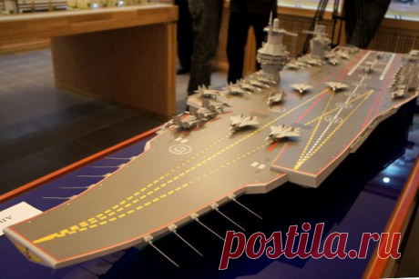 Китайская пресса восхитилась проектом нового российского авианосца