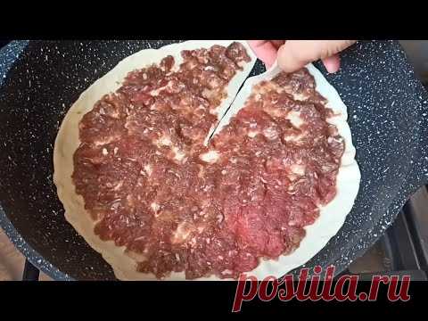 КОГДА ОСТАНЕТЬСЯ НЕМНОГО ФАРША ГОТОВЛЮ ЭТО. ЛУЧШЕ ЧЕМ ПИРОЖКИ И БЛЯШИ