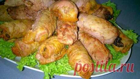 Мясные рулетики на новый год, горячее блюдо три вида рулетов | Cookpad - рецепты на новый год | Яндекс Дзен