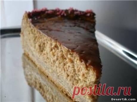 Творожный торт со вкусом кофе. - Торты - Десерты - Каталог десертов - Лучшие десерты в картинках