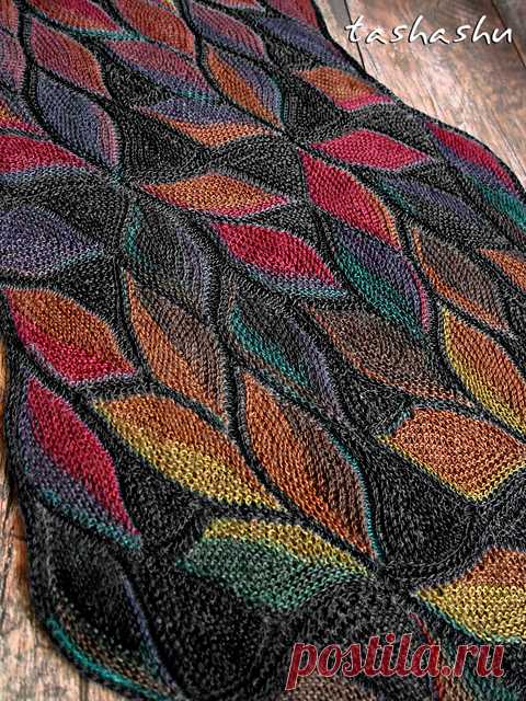 Ravelry: шарф Dryad pattern by Svetlana Gordon