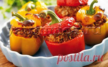 Рецепт фаршированного перца с фаршем