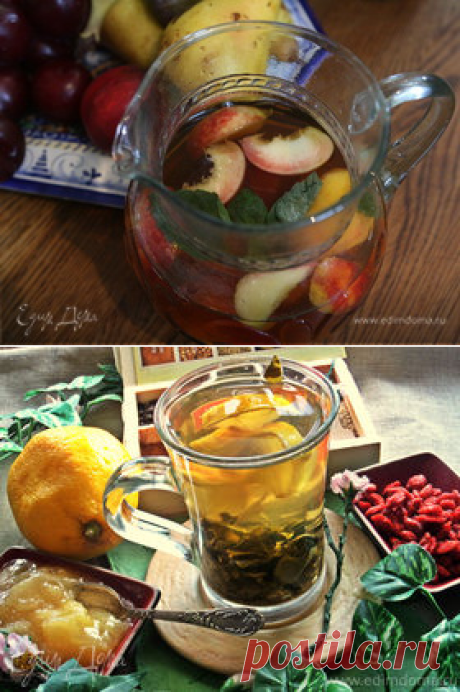 Чай с розмарином, апельсином и медом | Официальный сайт кулинарных рецептов Юлии Высоцкой