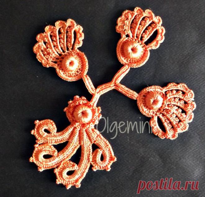 Крючок и кисточка » Архив блога » Элемент “Веерок”