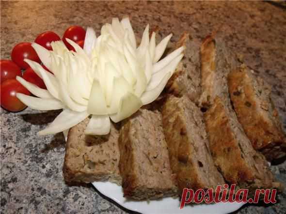 Ароматная мясная булка