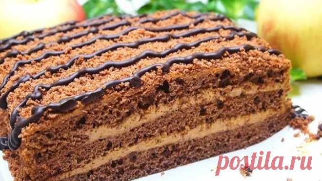 25 минут и Вкуснющий Торт готов, ВМЕСТЕ С ВЫПЕЧКОЙ!