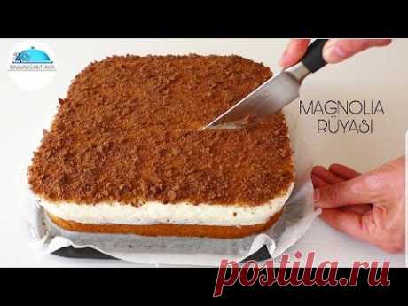 YAŞPASTAYA RAKİP❗💯💯 KIVAMI LEZZETİ ŞAHANE MAGNOLİA RÜYASI✔Pasta Tarifleri