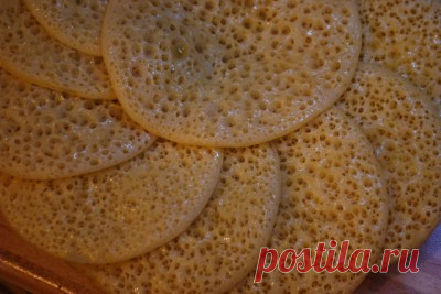 Марокканские блинчики Beghrir : Блины, оладьи, сырники