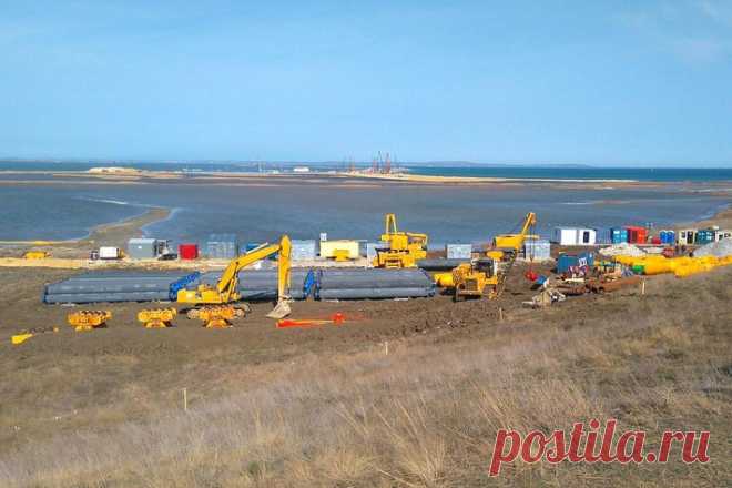 Керченский газопровод в Крым с Кубани