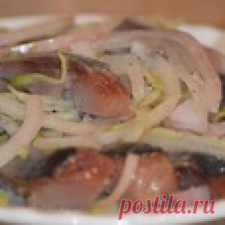 Закуска из сельди по-старорусски Кулинарный рецепт