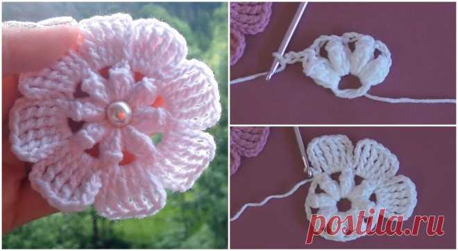 Crochet Easy Amazing Flower crochet easy amazing flower. It is very important that in this period our creative and gorgeous flowers beautifies our days