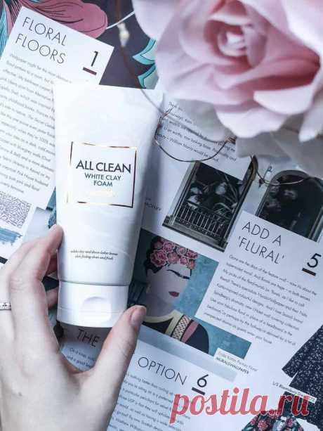 Пенка для умывания с белой глиной Heimish All Clean | Блог о косметике и красоте Dareas Beauty