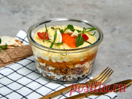 Рыбный салат без картошки – пошаговый рецепт приготовления с фото Сытный рыбный салат без картошки — вкусное блюдо, стоящее того, чтобы его попробовали. В составе этого блюда много полезных продуктов, содержащих ценные витамины и минералы.