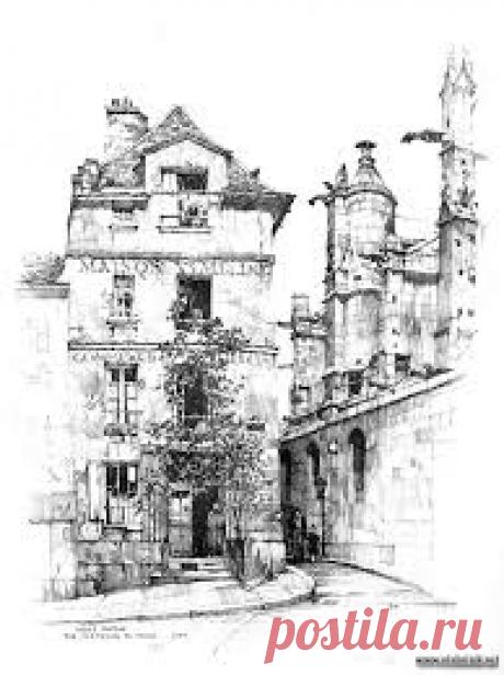 рисунки парижа карандашом - Поиск в Google