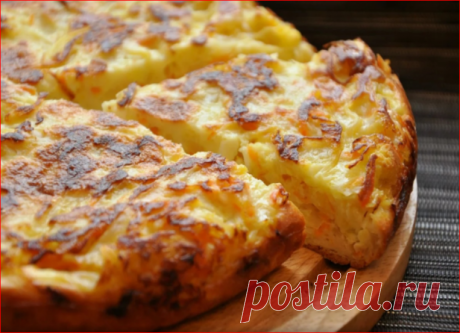 Почти Шарлотка, только с капустой - очень вкусный, нежный и быстрый пирог | Вкусно и полезно | Дзен