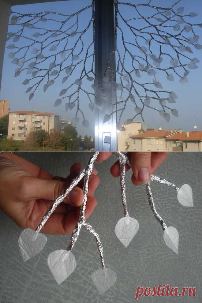 Невероятное УКРАШЕНИЕ ОКНА