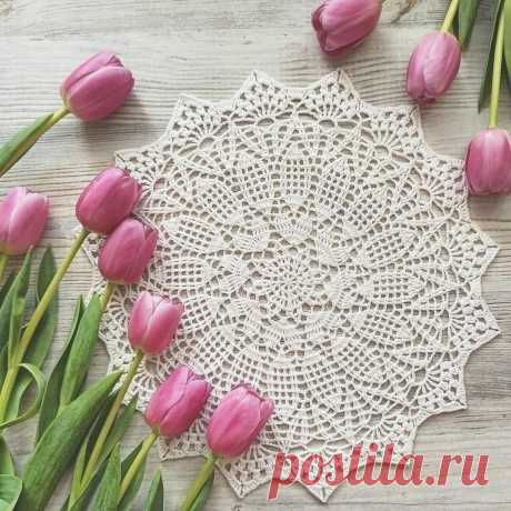 11 восхитительных салфеток крючком для вашего интерьера