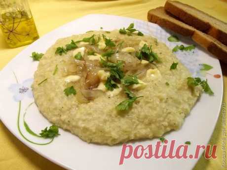 Пшенная каша с капустой в мультиварке.