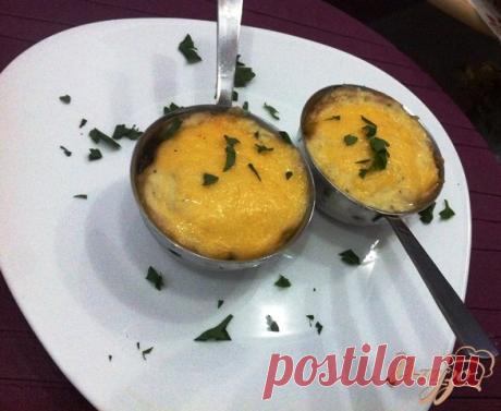 Жульен из королевских шампиньонов - пошаговый рецепт с фото