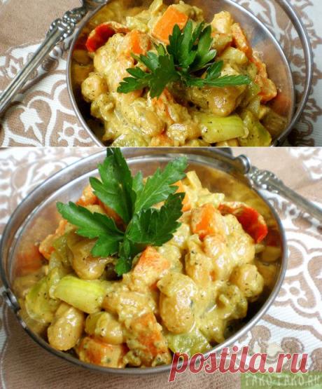 Индийское Карри с овощами — пошаговый рецепт с фото