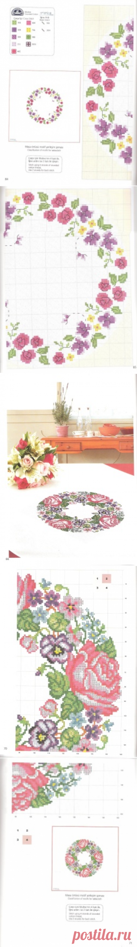 Чудесные схемы вышивки крестиком