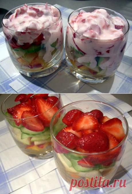 Рецепт: Фруктовый салат » РЕЦЕПТЫ С ФОТО: РЕЦЕПТЫ САЛАТОВ, РЕЦЕПТЫ ТОРТОВ