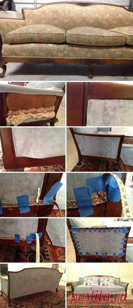 Реставрация мягкой мебели своими руками: инструкции и фото Реставрация мягкой мебели. Узнайте, как выполняется ремонт и перетяжка диванов и кресел своими руками! Пошаговые фото + мягкая мебель до и после.