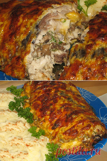 Фаршированная скумбрия