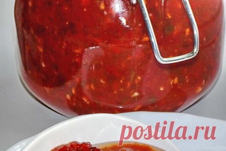Сацебели (универсальный томатный соус) - пошаговый рецепт с фото (534143 просмотра)