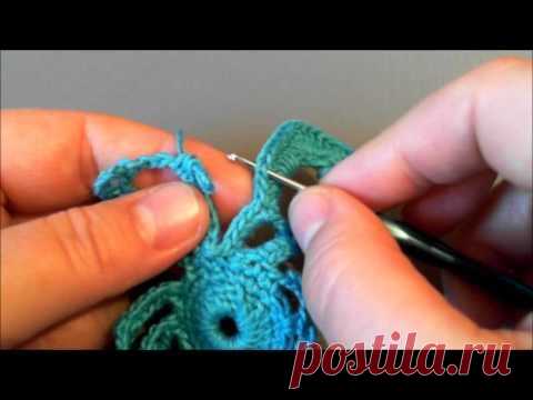 Веер (ирландское кружево)