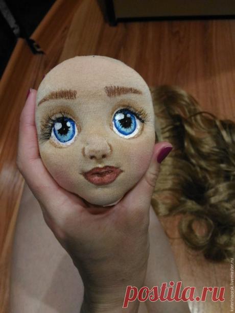 Шьем текстильную куклу с объемным лицом.МК. Часть 1