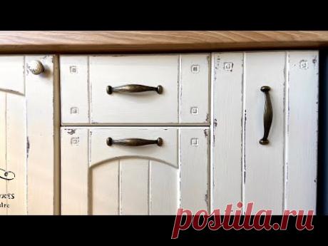 Перекраска кухни меловыми красками