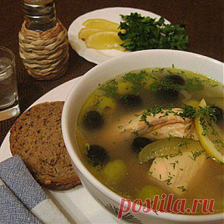 Солянка с семгой рецепт – русская кухня: супы
